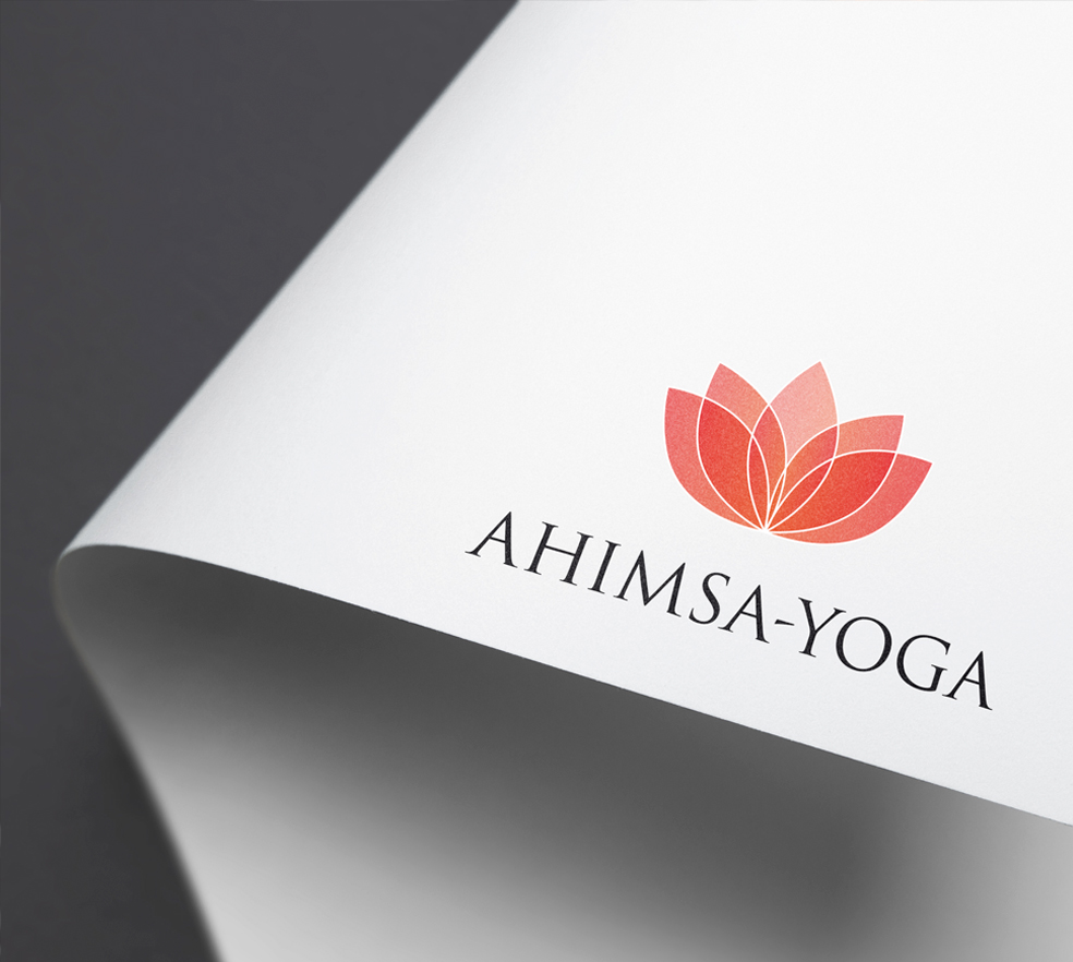 Ahimsa-Yoga – Grafikdesign
